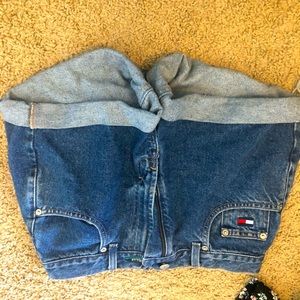 Tommy oversized Jean shorts